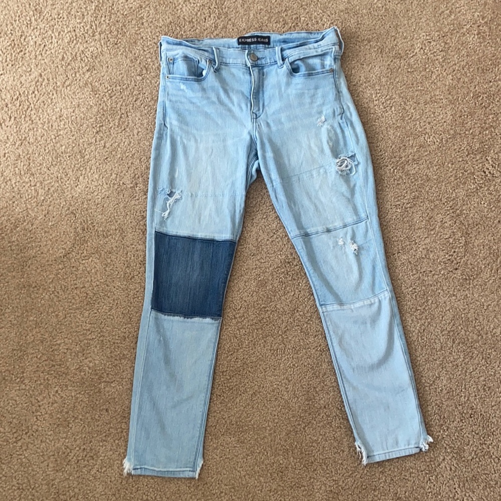 Express ankle jegging size 10